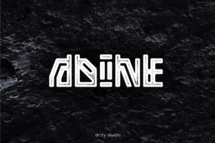 Adine Font: A Bold Tribal Typeface for Web Designers