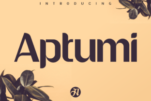 Aptumi: A Display Typeface That Elevates Web Design