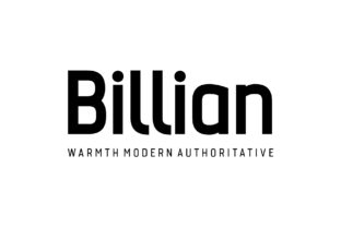 Billian: A Modern Display Font for Timeless Web Design