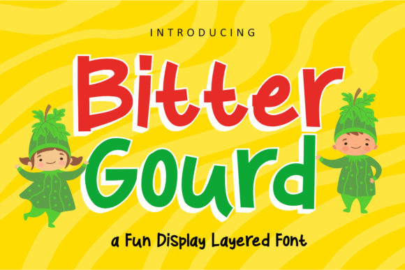 Bitter Gourd: A Friendly Display Font for Editorial Design