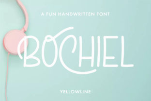 Bochiel: A Light Display Font for Digital Branding