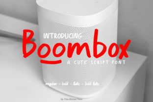 Boombox: Rhythm, Weight, and the Art of Loud Typography