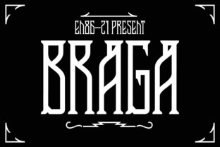 Braga: A Bold Display Font for Brand Building