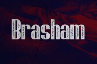 Brasham Display Font: The Bold Typeface for Scroll-Stopping Content