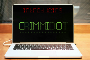 Crimmidot: A Quirky Display Font for Mechanical Branding