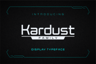 Discovering Kardust Family: A Geometric Font for Editors