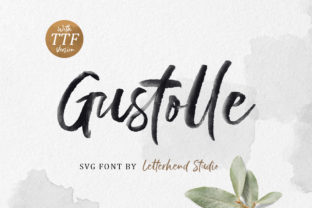 Gustolle Font: A Contemporary Display Typeface for Marketers