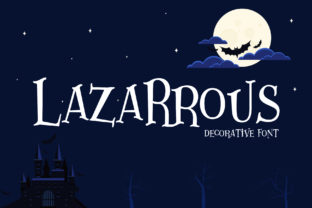Lazartous: A Playful Display Typeface for Seasonal Editorial Mood