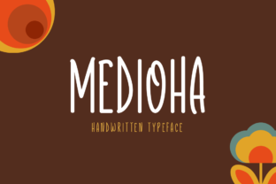 Medioha Handwritten Display Font for Web Designers