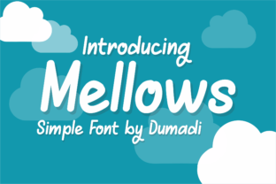 Mellows: A Charming Display Font for Makers & Product Designers