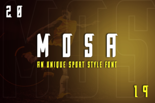 Mosa: A Display Font That Brings Editorial Warmth to Every Layout