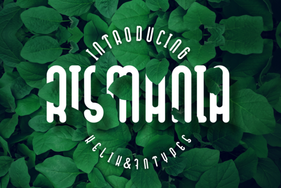 Rismania: A Cool and Fresh Display Typeface for Web Design