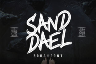 Sand Dael: A Bold Display Font for Campaign Designers