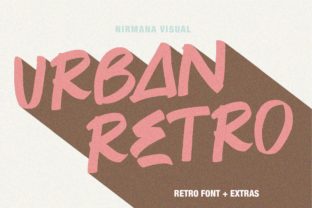 Urban Retro Font: A Bold Display Typeface for Web Designers