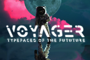 Voyager: The Sci-Fi Display Font for Bold Campaign Visuals