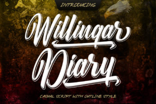 Willingar Diary: A Display Font with Deep Character