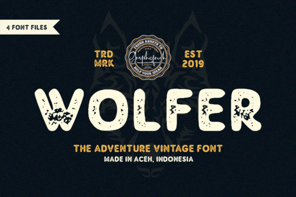 Wolfer: A Strong Display Font for Memorable Brand Design